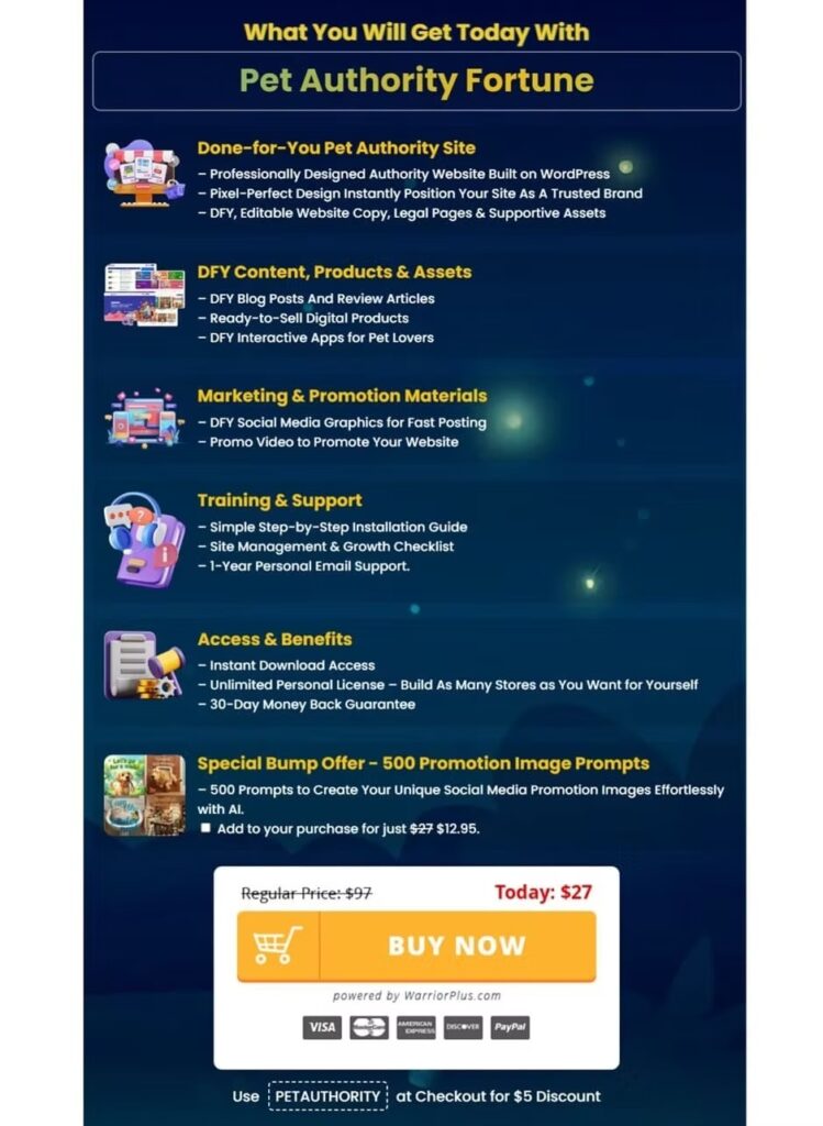 Pet Authority Fortune