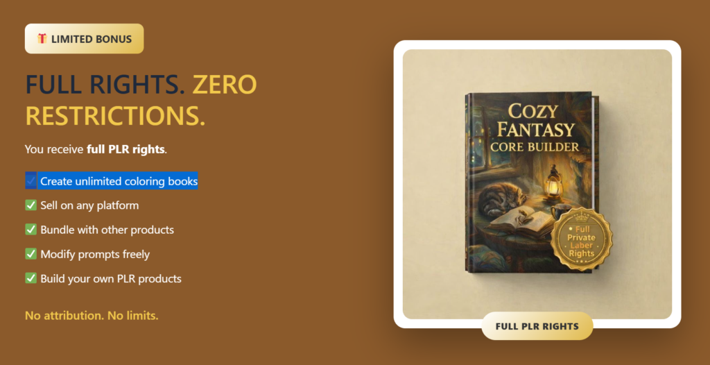 Cozy Fantasy prompt playbook