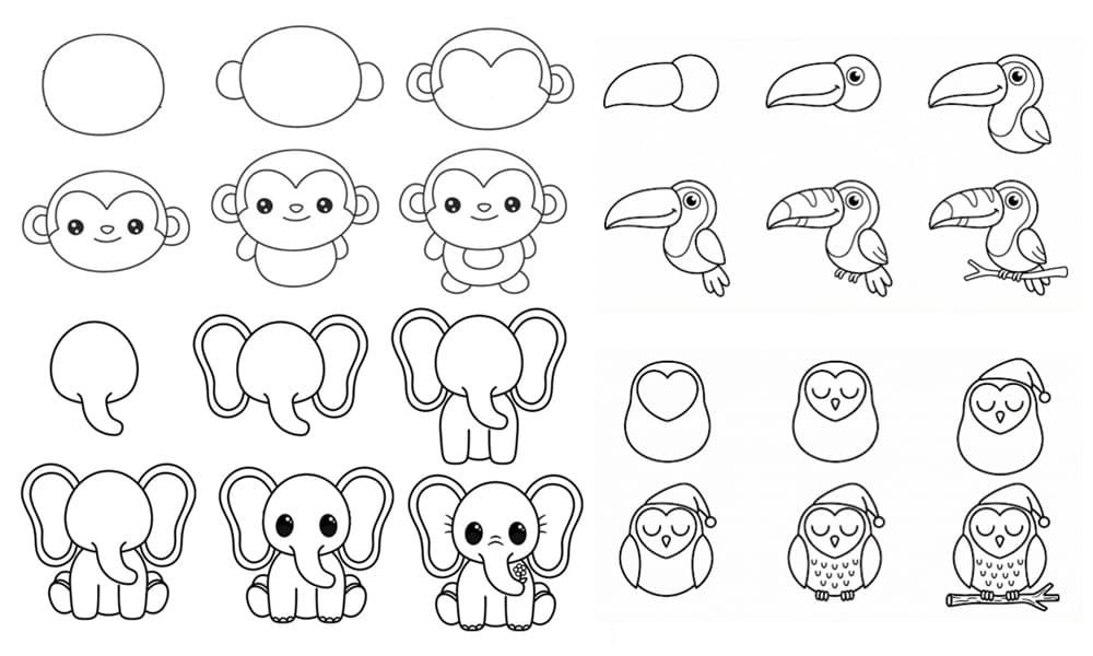 323 How-To-Draw Prompts